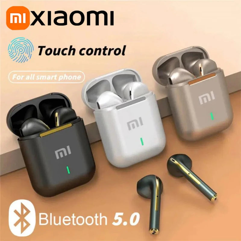 Xiaomi J18 Headset Wireless Earphones Bluetooth Headphones True Stereo Sport Game TWS Earbuds In Ear With Mic Touch NEW For IOS