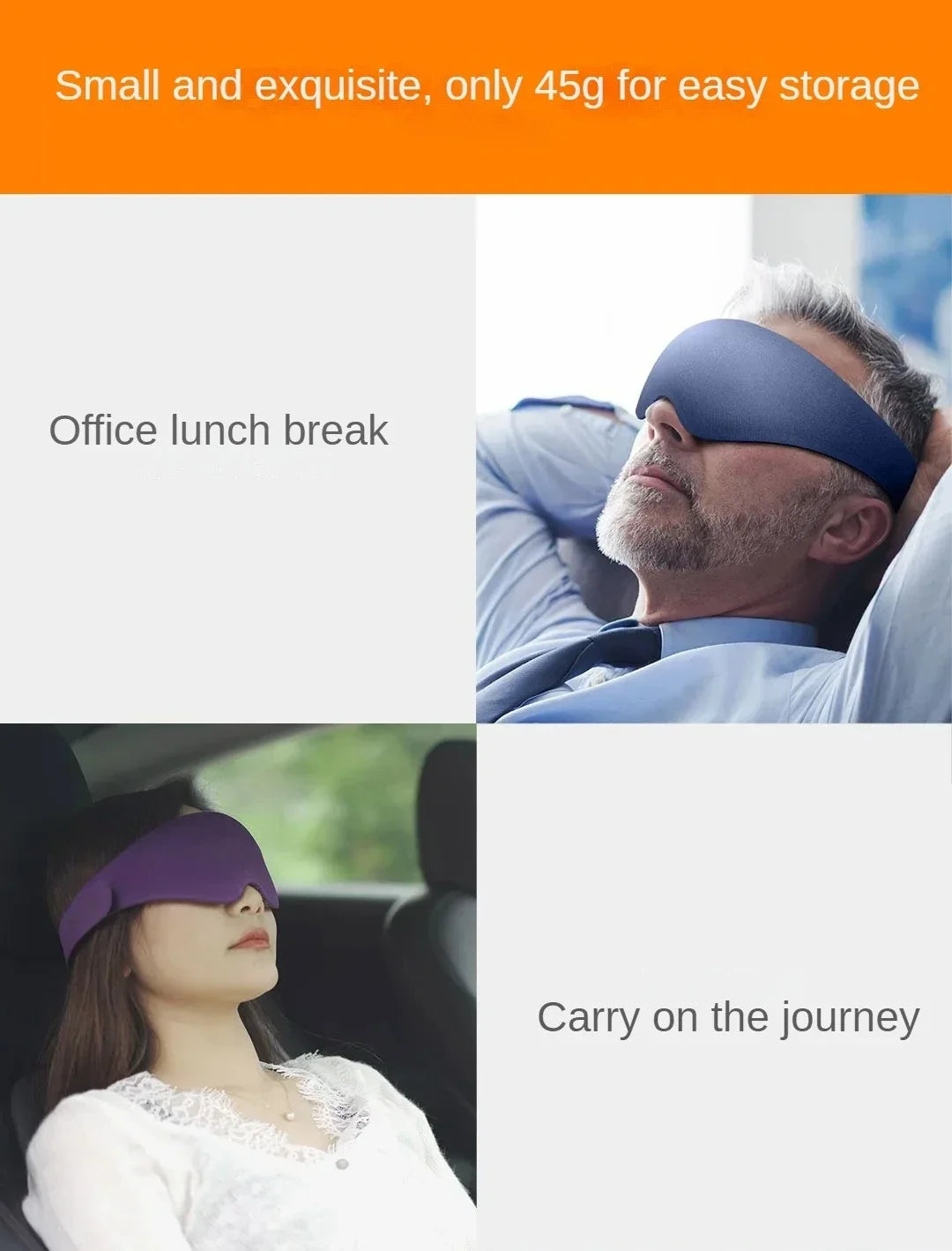 Xiaomi Dreamlight 2S Generation Full Shading Relaxing Eye Mask Sleeping Mask Block Out Light For Sleeping Aid Eye Mask Portable