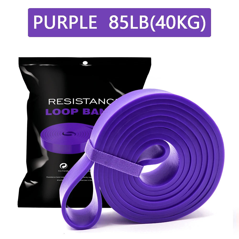 20~230lbs Heavy-Duty Resistance Band Agility Training Workout Gym Equipment Yoga Pilates Accessories Rubber Band Home Gym