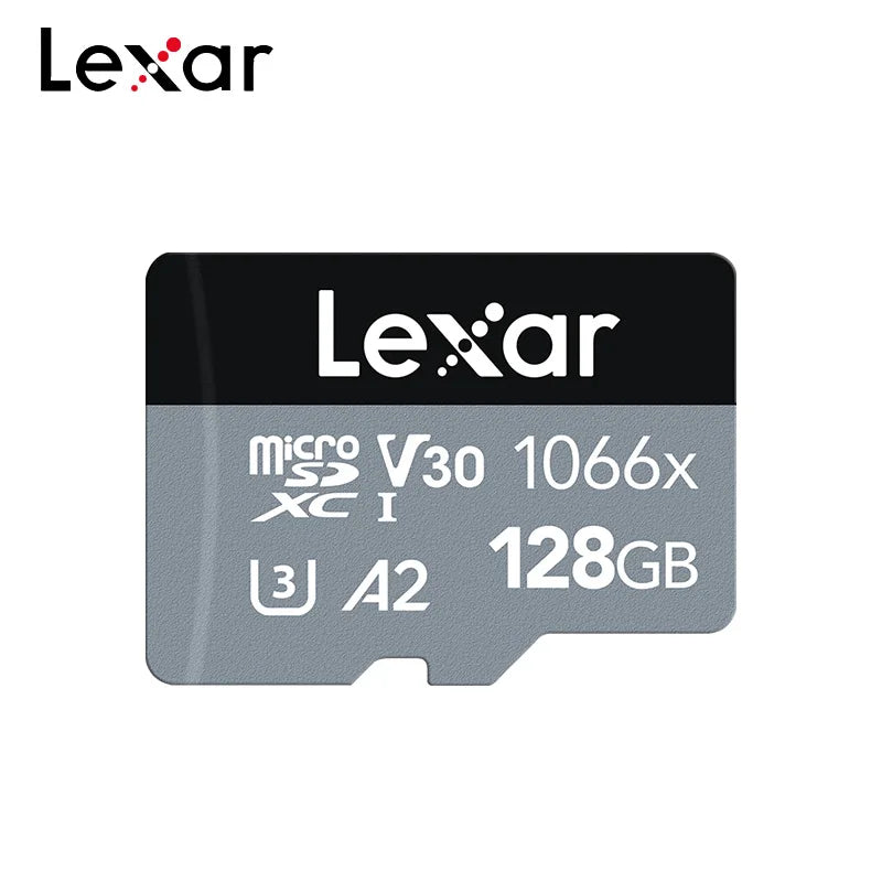 Original Lexar 1066x Memory Card 512GB 256GB 128GB 64GB SDXC Class 10 Up to 160MB/s Micro SD Card A2 U3 V30 TF Card for Phone