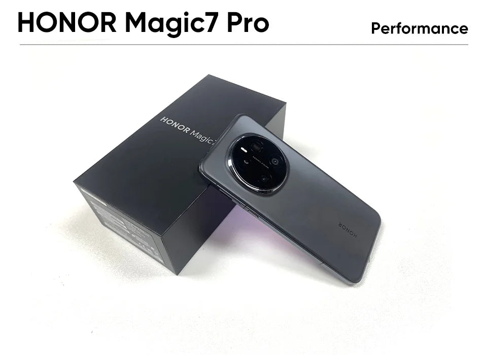 2025 NEW HONOR Magic7 Pro 5G Smartphone Snapdragon 8 Elite 6.8''120Hz LTPO Display 100W Charge Global Version HONOR Magic 7 Pro