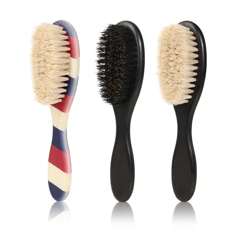 Wild Boar Bristles Material Dual-Purpose Beard Brush Shaving Set Barber Shop Perfessional Tools Reduce Frizz Shaving Brush