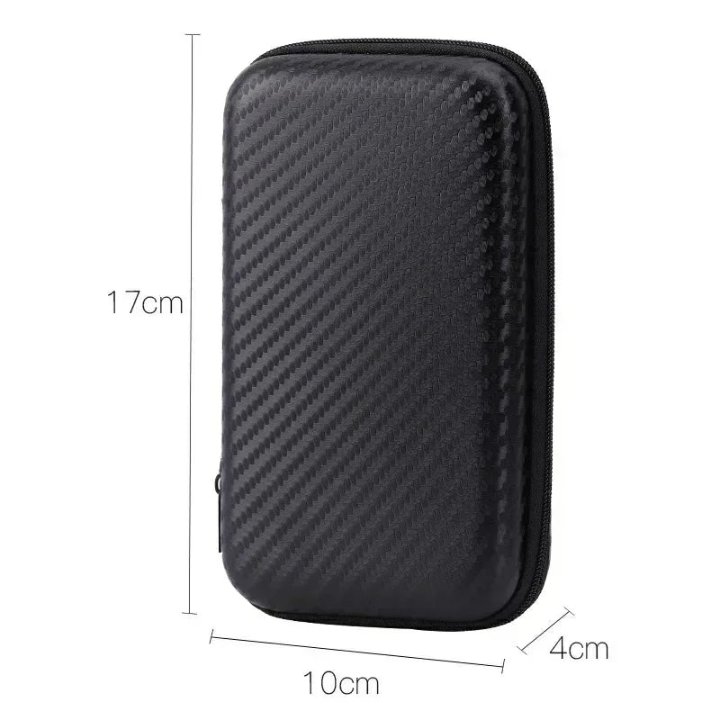 Hannord Portable Storage Bag Eva Hard Disk Case Mobile Charger Data Cable Storage U Disk SSD Charger Protable Storage Box