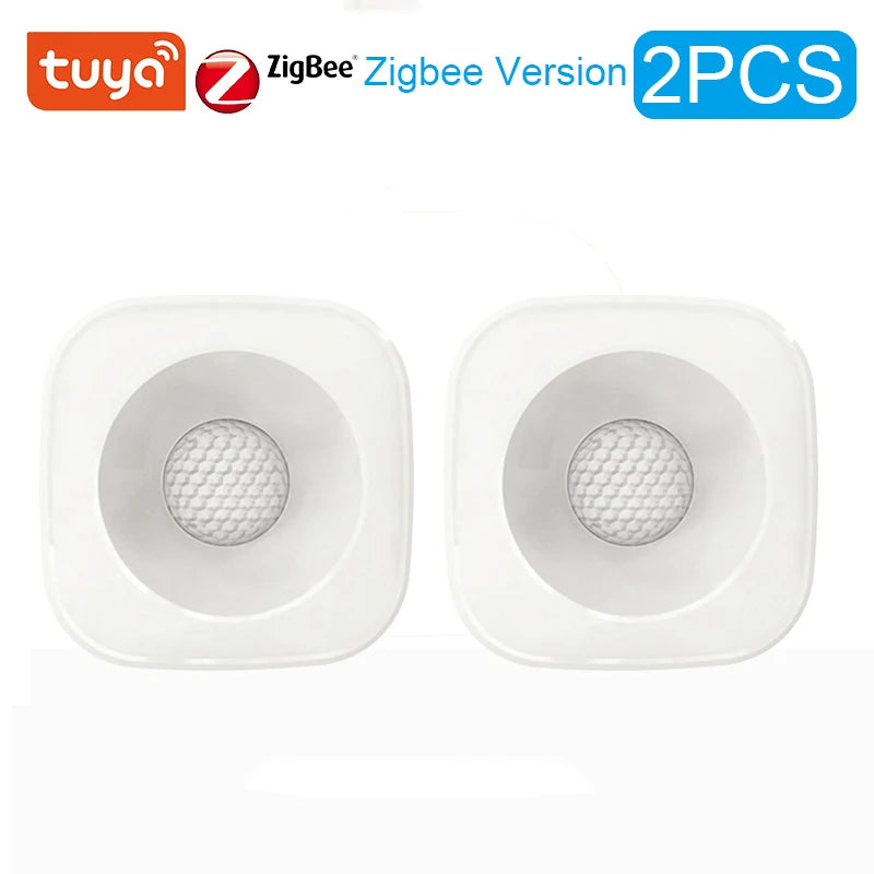 Tuya ZigBee/WiFi PIR Motion Sensor Wireless Infrared Detector Security Burglar Alarm Sensor Smart life APP Control Compatible