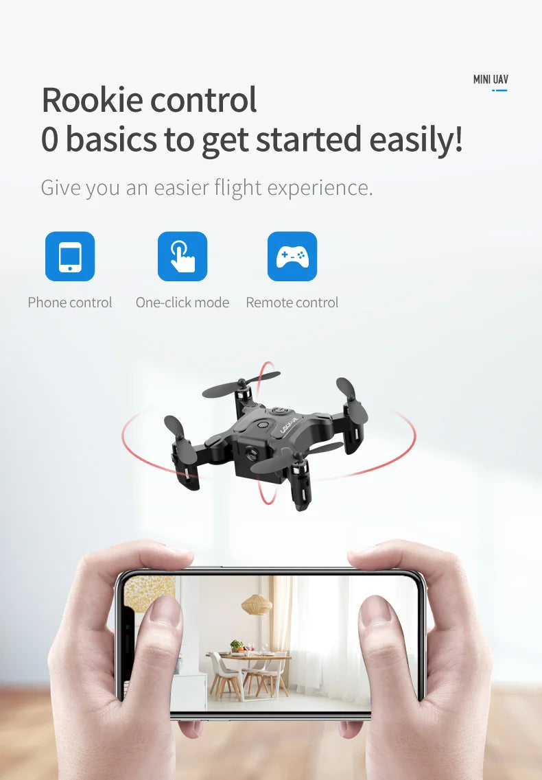 V2 Mini Drone Professional 8k HD Camera 5G Wifi FPV Air Pressure Altitude Hold Foldable Quadcopter RC Drone Toys UAV 2025