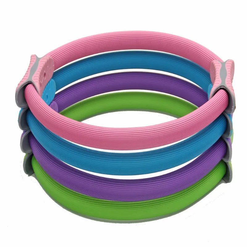 Women Yoga Fitness Ring Circle Pilates Girl Exercise Home Resistance Elasticity Gym Workout Accessories