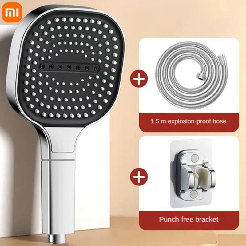 Xiaomi HydroLux Shower Set – 13cm Panel, 3 Modes, Massage & Filtration**