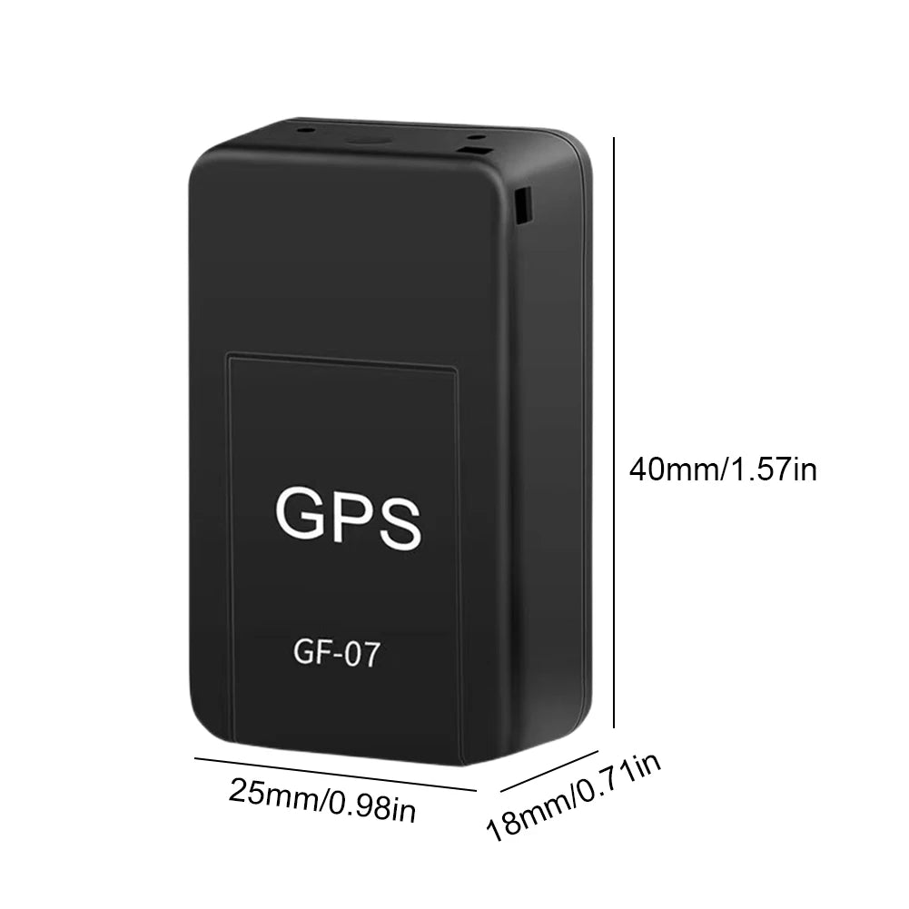 Mini GF-07 GPS Car Tracker Real Time Tracking Anti-Theft lost Pet Locator Magnetic SIM Message Positioner Mini Gps Label