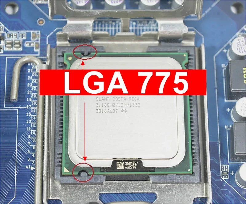 Intel Xeon x5460 3.16GHz cpu processor works on LGA 775 motherboard