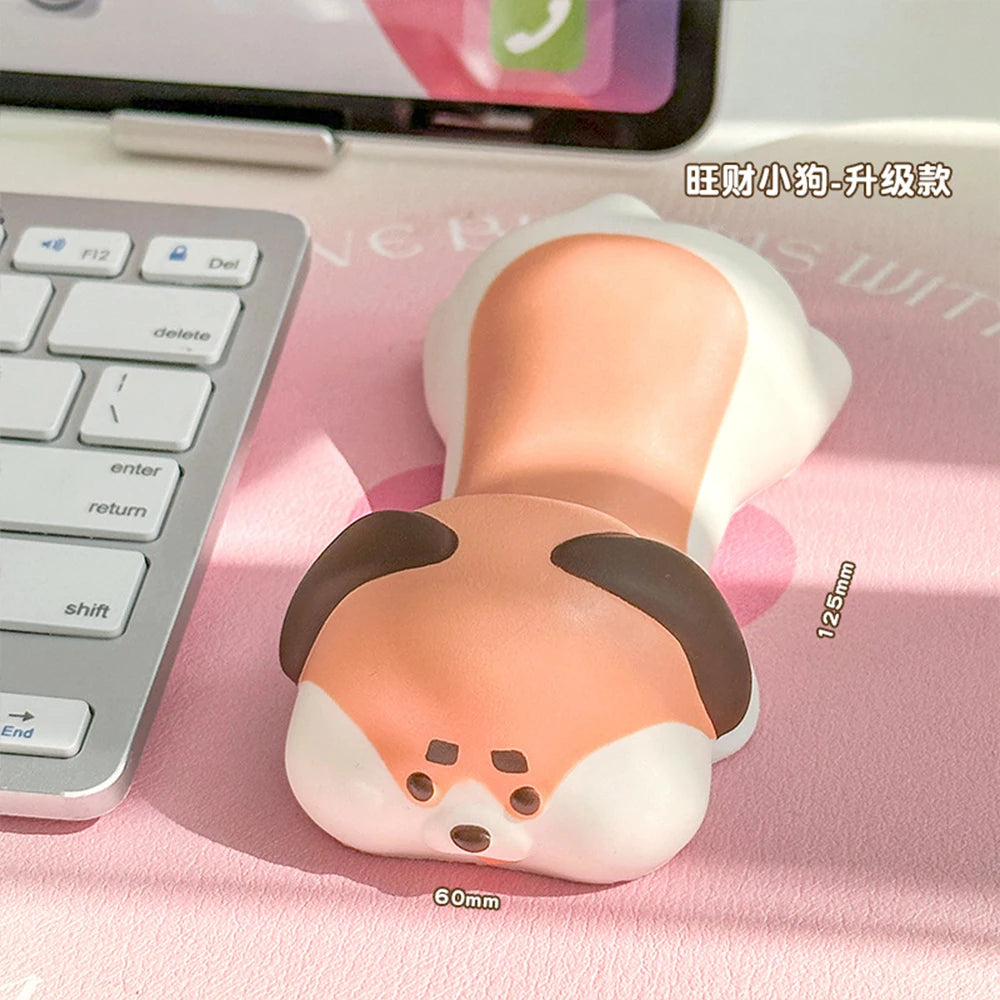 New Cute Panda Wrist Rest Support For Mouse Pad Computer Laptop Arm Rest For Desk Ergonomic Kawaii Slow Rising Squishy Toys 1PC