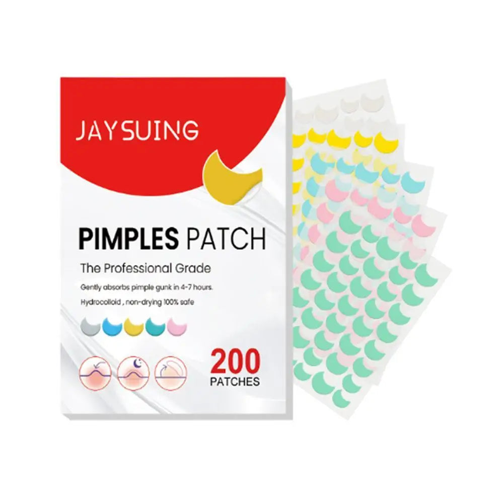 200pcs Star Pimple Patch Acne Invisible Acne Removal Stickers Originality Concealer Face Spot Beauty Skin Care Makeup Tools