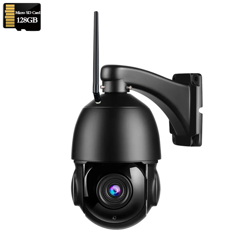 RU.Sony415 4K 8MP 3G 4G SIM Card Wireless Security IP Cam Wifi PTZ Dome 30X Auto Zoom 5MP POE Two Way Audio Human Tracking