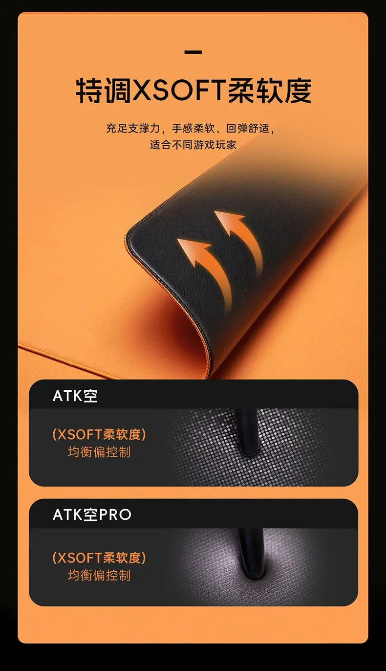 ATK Kong Series XSOFT Esports Mouse Pad Anti Slip Pad Desktop Gears PORON CSGO APEX LOL PUBG Computer Gaming Mouse Accessories