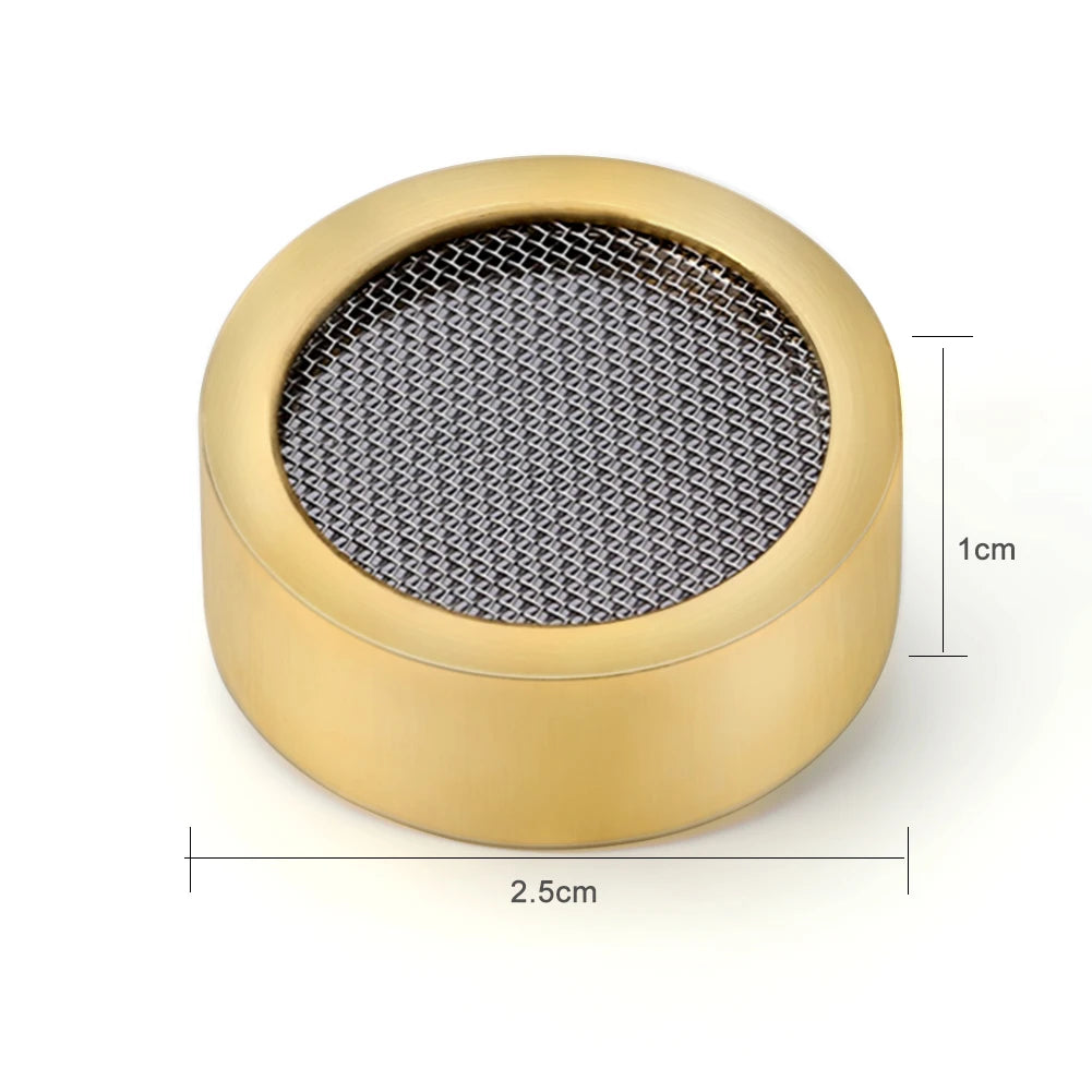 Aluminum Alloy Condenser Microphone Cartridge Capsule Replacement 25mm Large Diaphragm Mic Electric Instrument Parts