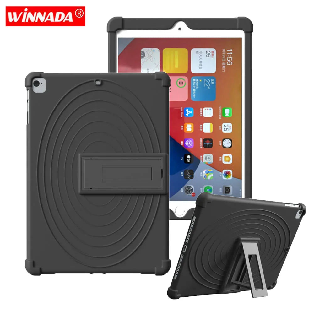 For iPad 6th Gen Case A1954 A1893 ipad 5th Gen 9.7" A1822 A1823 silicone cover coque for iPad Air2/Air 1/ Pro 9.7" A1566 A1475