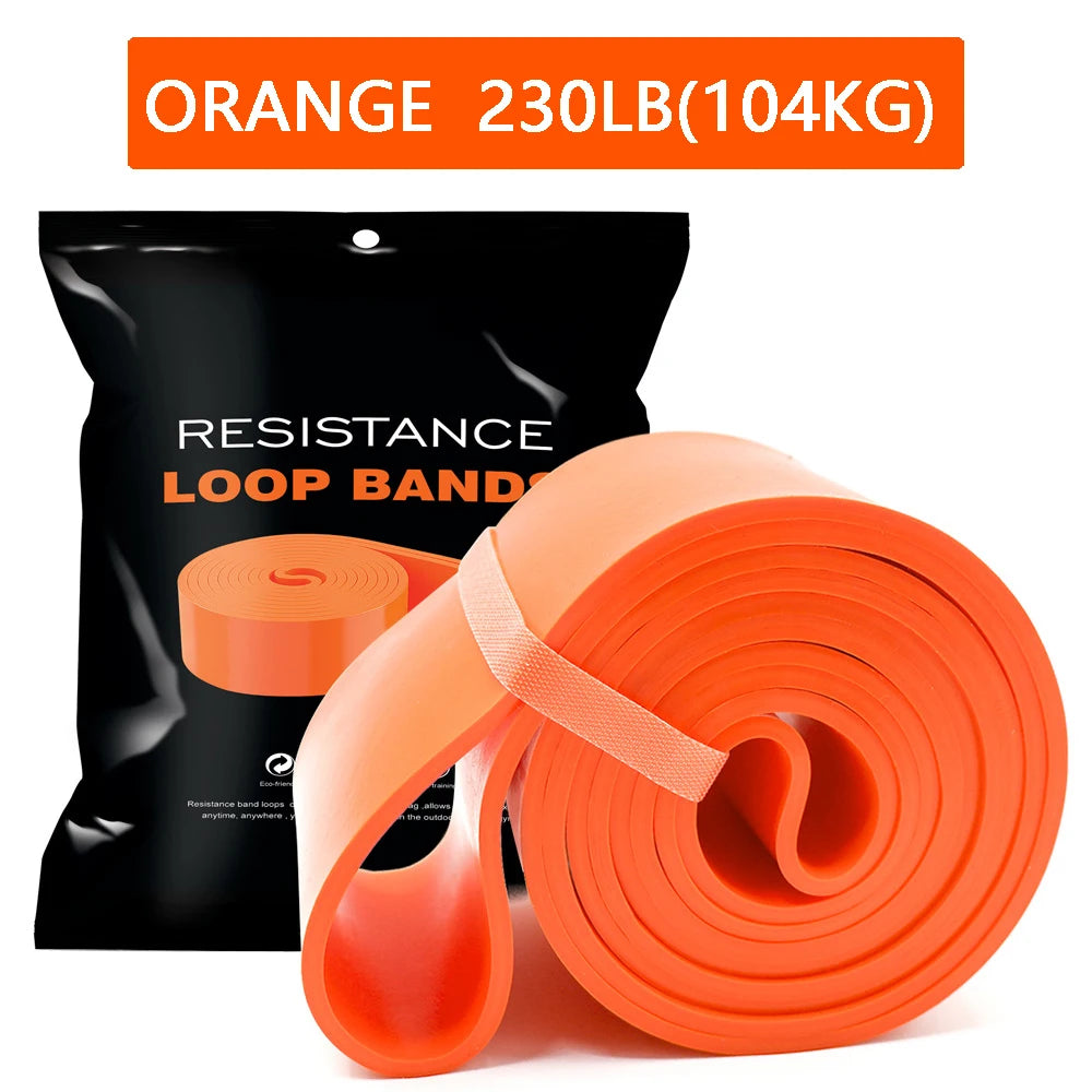 20~230lbs Heavy-Duty Resistance Band Agility Training Workout Gym Equipment Yoga Pilates Accessories Rubber Band Home Gym