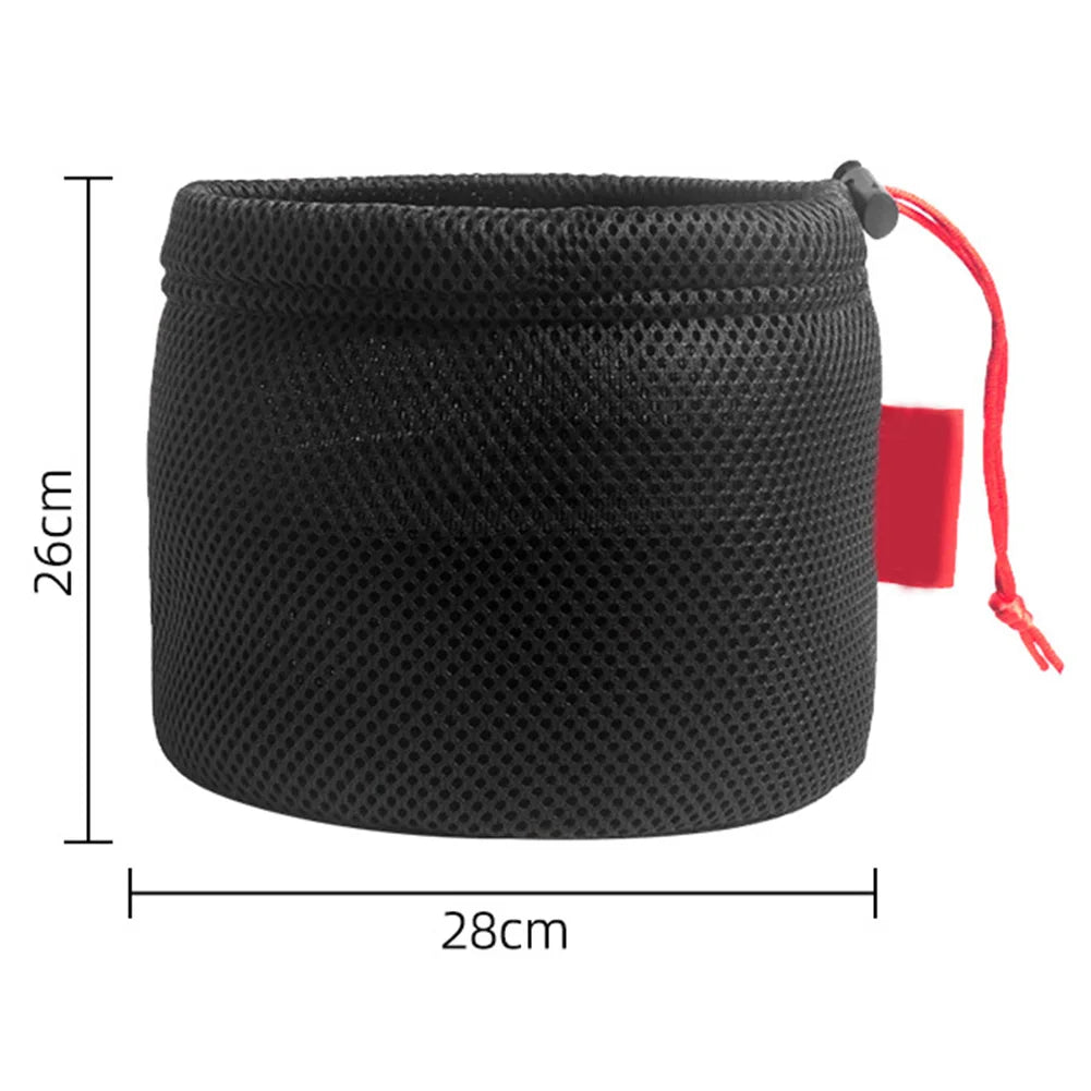 Bag Mesh Bag Mesh Pouch Pot Breathable Camping Lightweight Mesh Bag Storage Bag Various Sizes Anti-collision Bag