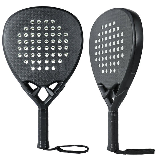 AMASPORT Professional 3/12/18K Carbon Padel Racket Tennis Paddle EVA SOFT 38mm Tenis Padel Raquete Diamond Shape