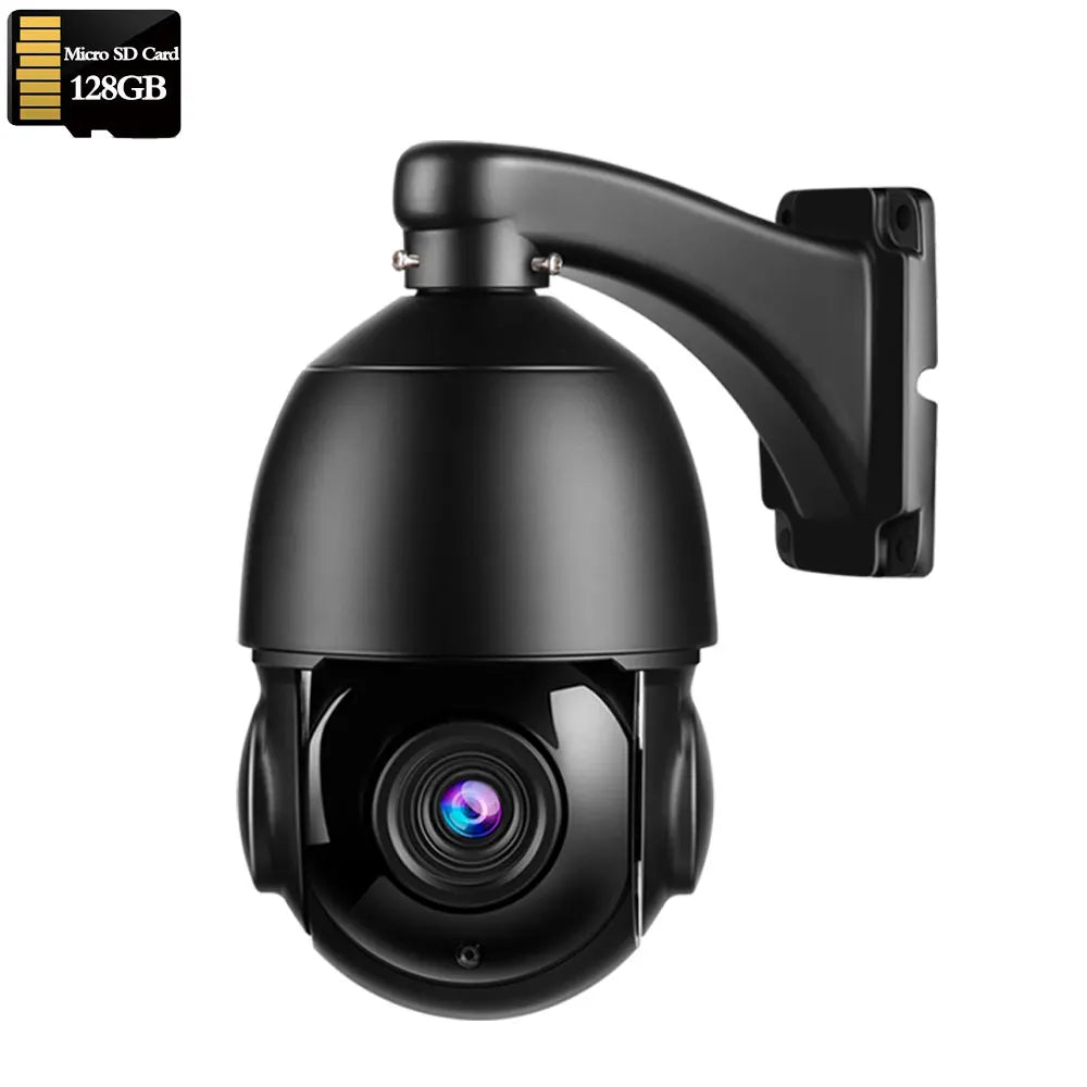 RU.Sony415 4K 8MP 3G 4G SIM Card Wireless Security IP Cam Wifi PTZ Dome 30X Auto Zoom 5MP POE Two Way Audio Human Tracking