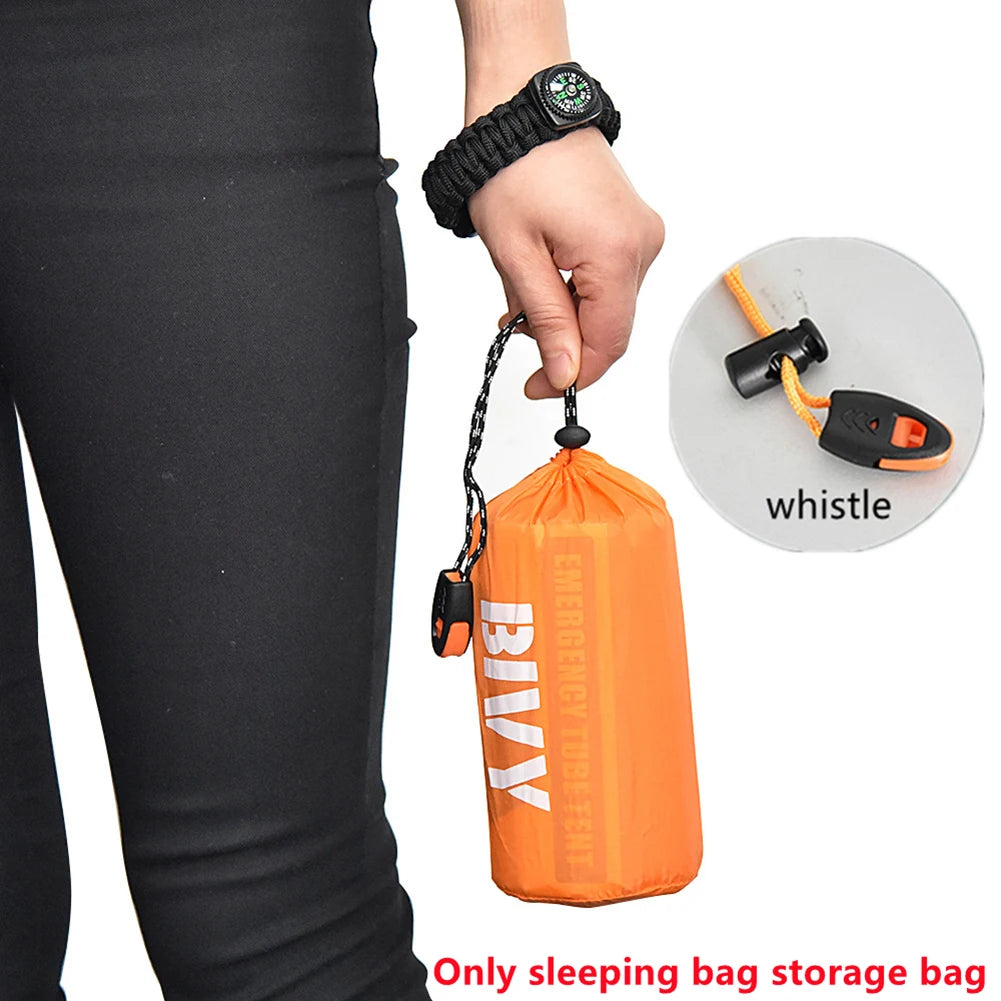 Sleeping Bag Emergency Storage Bag Compression Sack Waterproof Swimming Camping Sport Bag Camping Hiking Tools