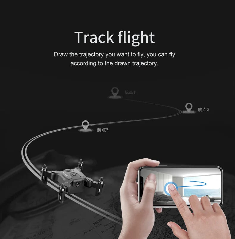 V2 Mini Drone Professional 8k HD Camera 5G Wifi FPV Air Pressure Altitude Hold Foldable Quadcopter RC Drone Toys UAV 2025