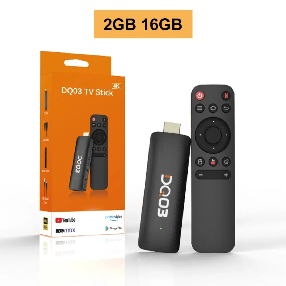 VONTAR DQ03 Mini TV Stick Android 10 QuadCore 1G8G  2G16G Support 4K@60fps HDR10+ 2.4G&5.8G Dual Wifi TV BOX Android 10.0