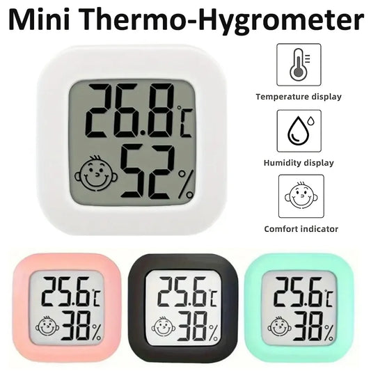 Digital Thermometer Hygrometer Indoor Room Temperature LCD Electronic Humidity Meter Sensor Gauge Weather Station For Home