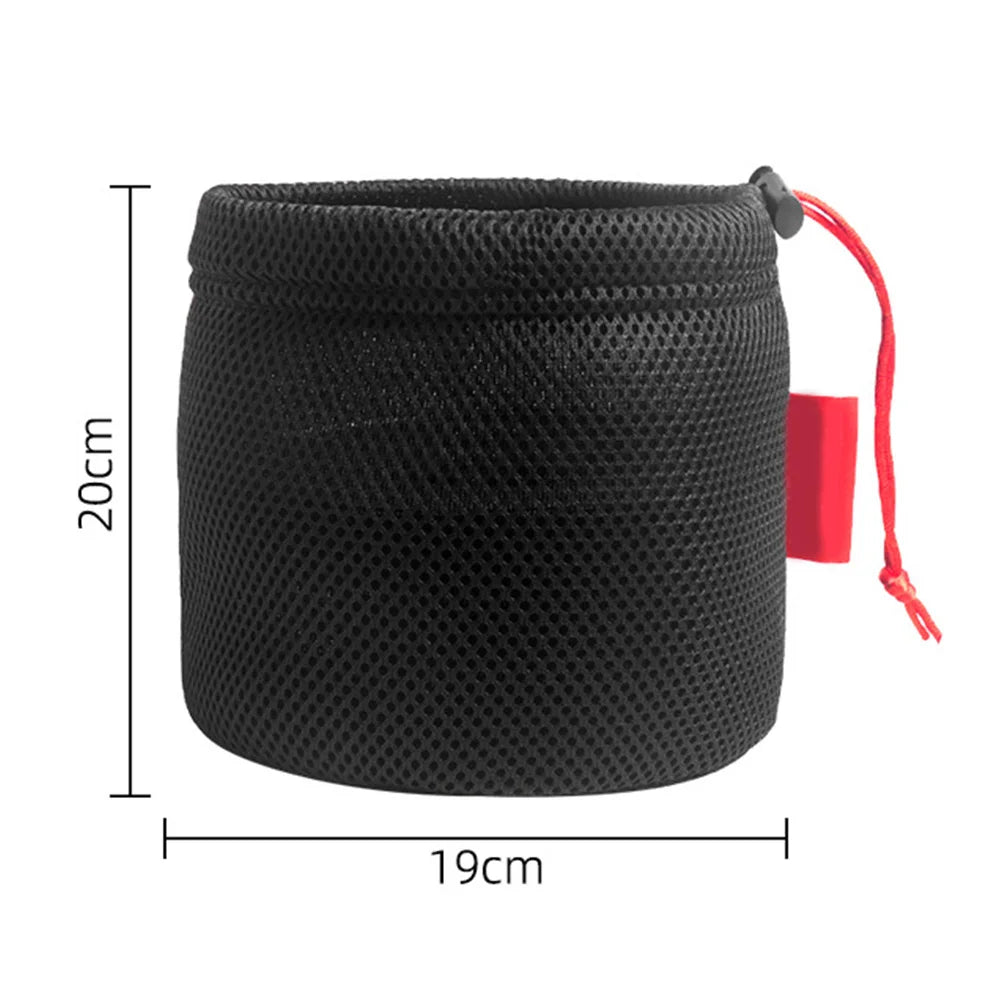 Bag Mesh Bag Mesh Pouch Pot Breathable Camping Lightweight Mesh Bag Storage Bag Various Sizes Anti-collision Bag