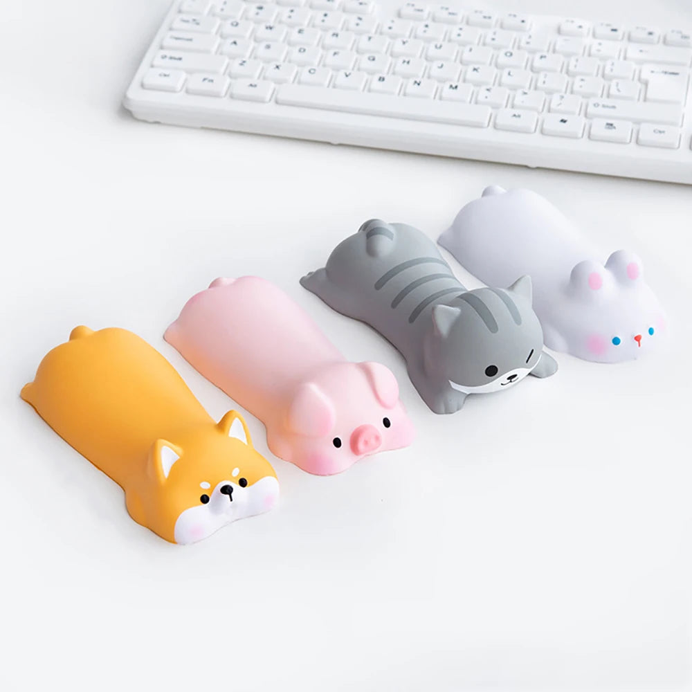 New Cute Panda Wrist Rest Support For Mouse Pad Computer Laptop Arm Rest For Desk Ergonomic Kawaii Slow Rising Squishy Toys 1PC