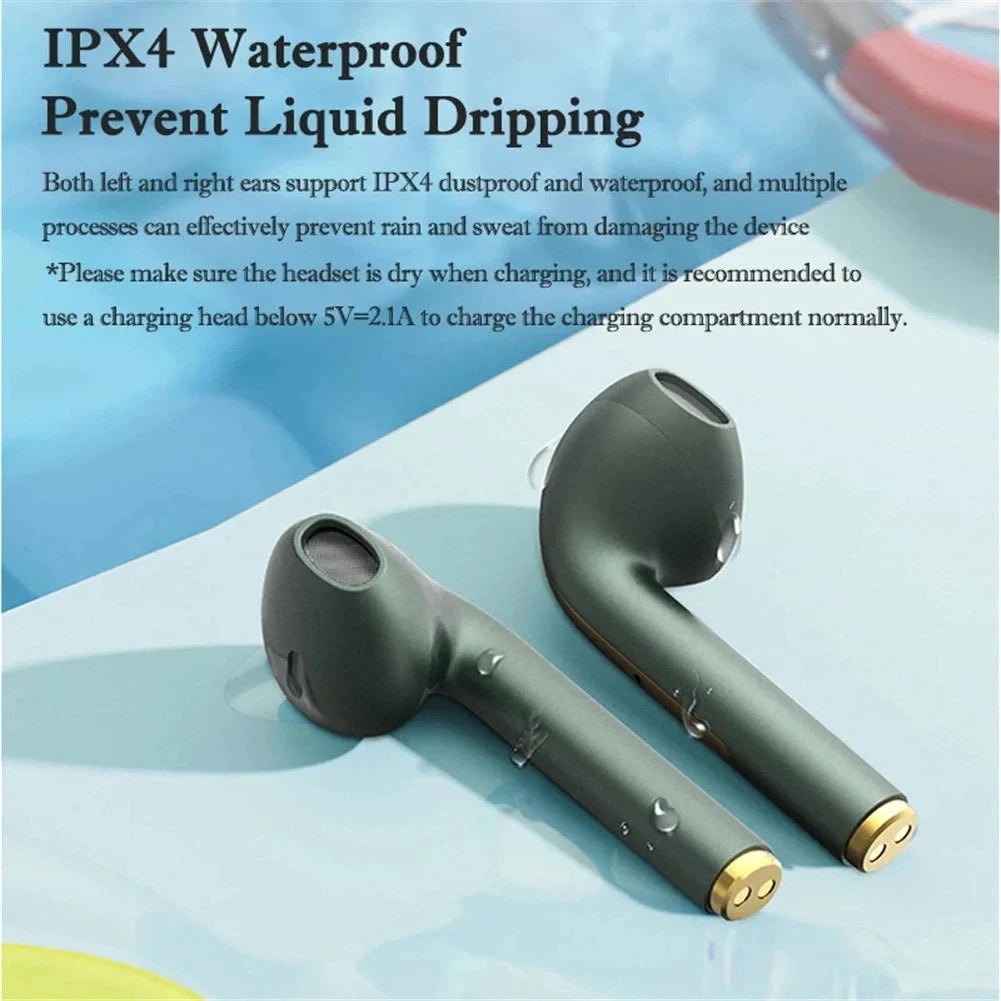 Xiaomi J18 Headset Wireless Earphones Bluetooth Headphones True Stereo Sport Game TWS Earbuds In Ear With Mic Touch NEW For IOS