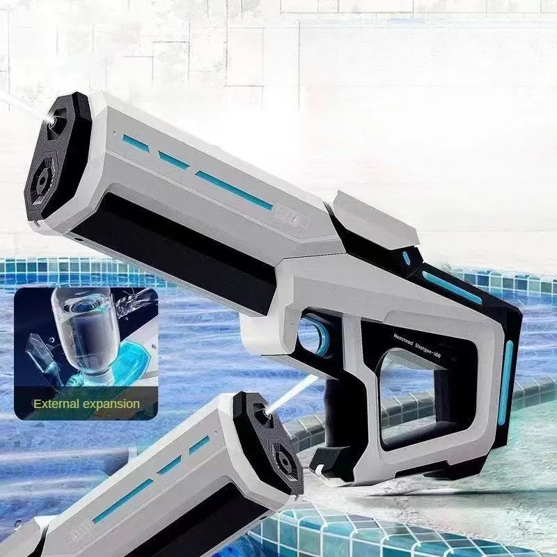 Xiaomi Wireless Dual Electric Fully Automatic Water Gun Safety High Pressure Multi Level Adjustment Long Endurance Water Gun Toy