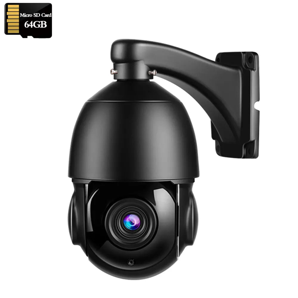 RU.Sony415 4K 8MP 3G 4G SIM Card Wireless Security IP Cam Wifi PTZ Dome 30X Auto Zoom 5MP POE Two Way Audio Human Tracking