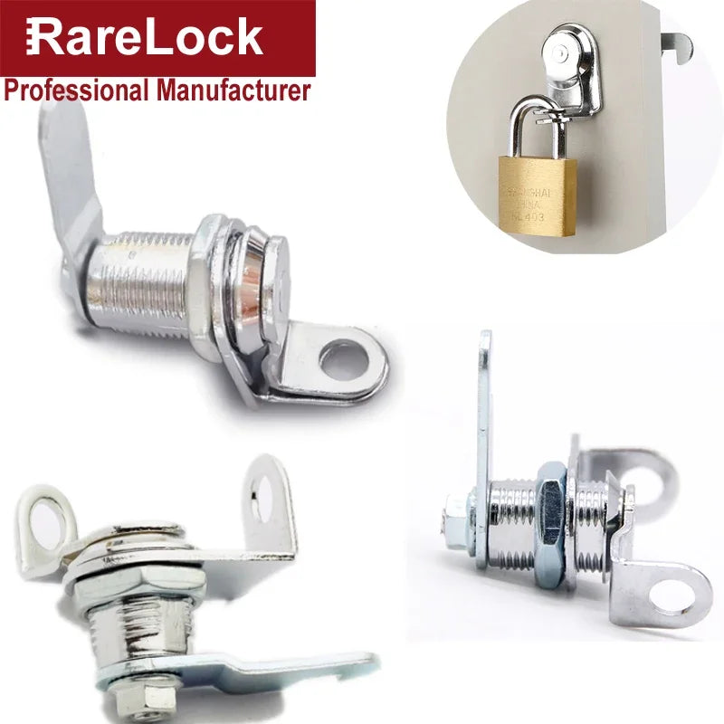 "Cabinet Cam Lock with Padlock | Secure School Lockers, Mailboxes, Storage Boxes & Wardrobes | Rarelock MS579"