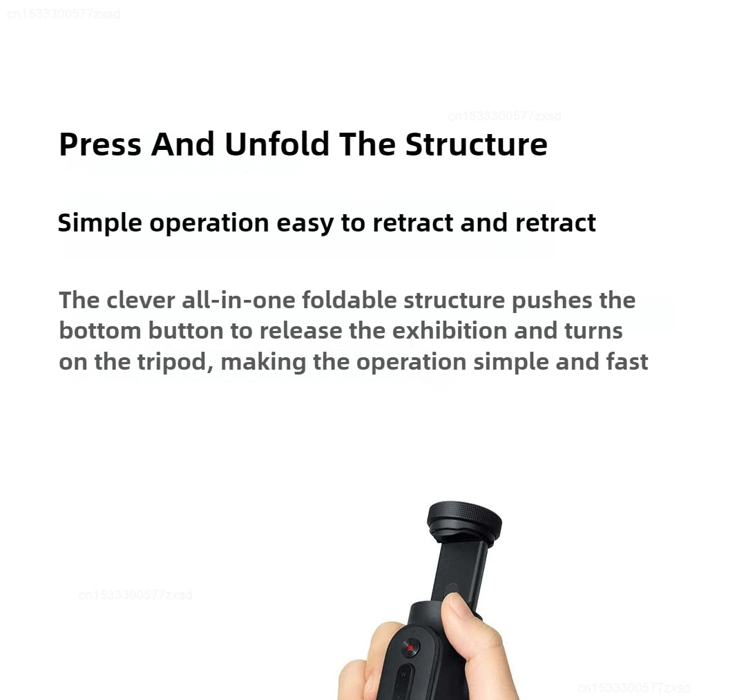 Xiaomi NEW Zoom Stand Selfie Stick 2 Tripod Selfie Stick Bluetooth-compatible Remote Foldable Extendable Monopod 360° Rotatable