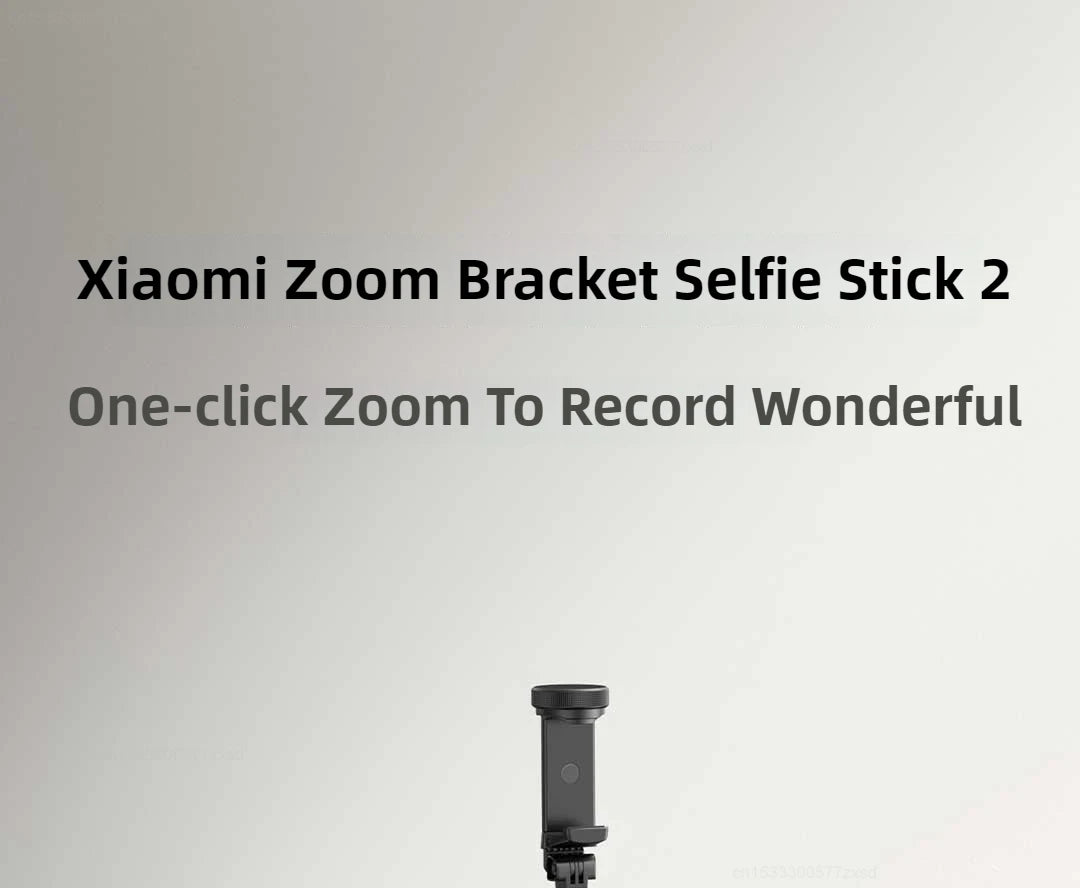 Xiaomi NEW Zoom Stand Selfie Stick 2 Tripod Selfie Stick Bluetooth-compatible Remote Foldable Extendable Monopod 360° Rotatable