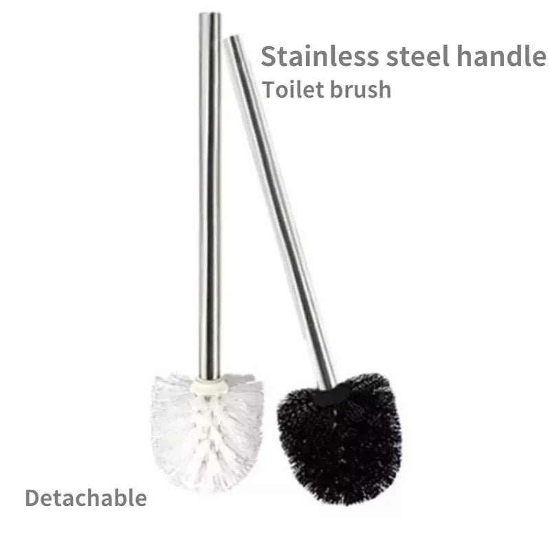 Toilet Articles For Stainless Steel Handle Toilet Brush Suit Household Hanger Frame Cleaning Brush WC-Borstel