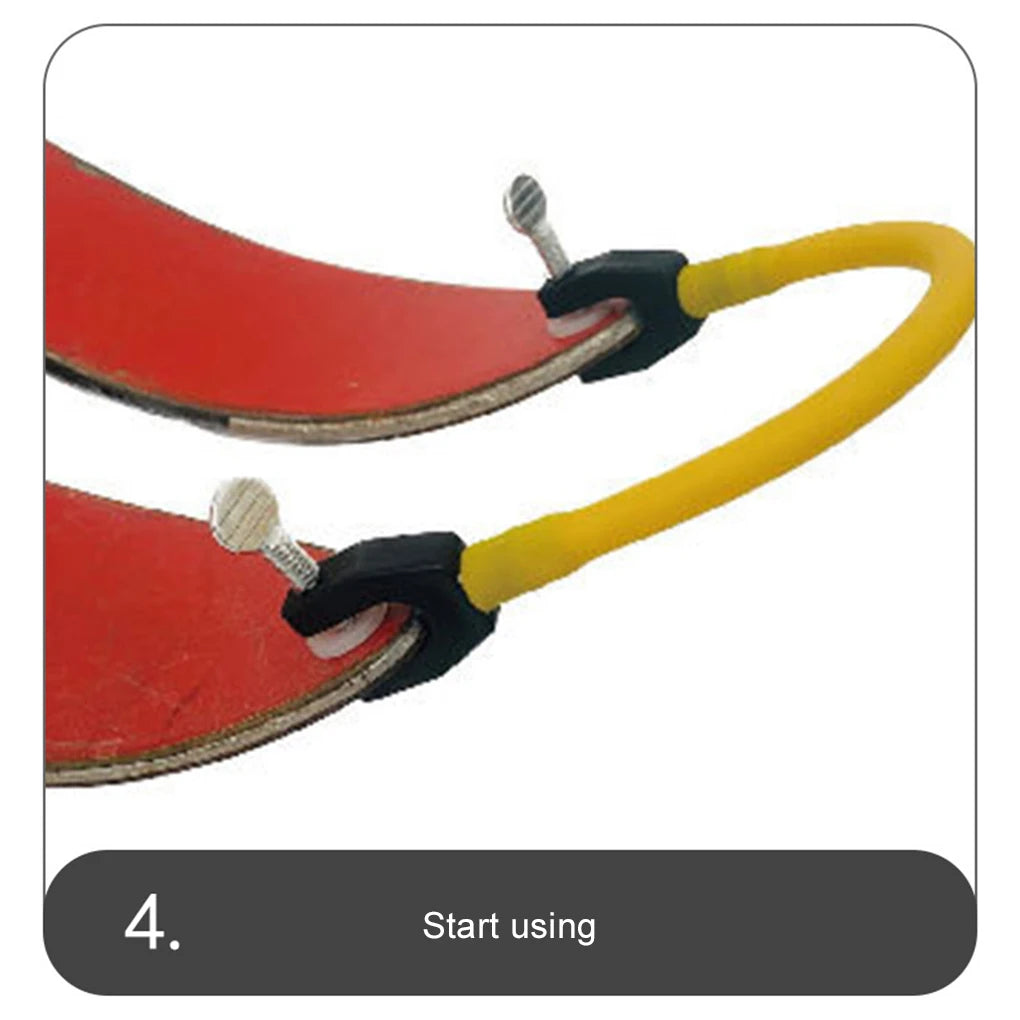 Ski Training Aid For Beginners Stay On Course With Tip Connector Ski Tip Connector Helps Beginners red