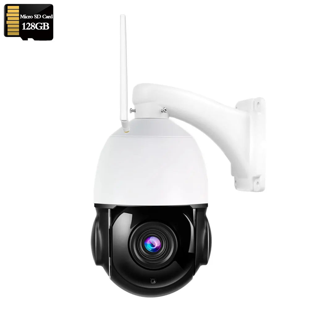 RU.Sony415 4K 8MP 3G 4G SIM Card Wireless Security IP Cam Wifi PTZ Dome 30X Auto Zoom 5MP POE Two Way Audio Human Tracking