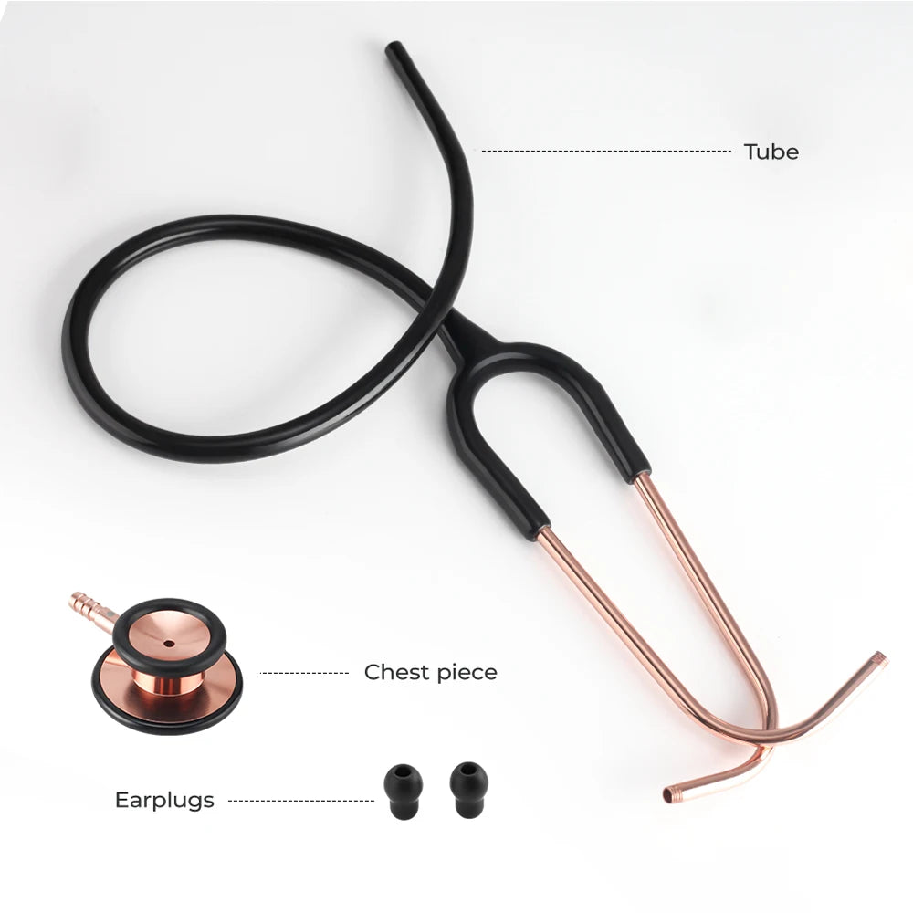 Portable Double Sided Stethoscope Professional Cardiology Stethoscope Medical Equipment Nurse Doctor Stethoscope Equipo Medico