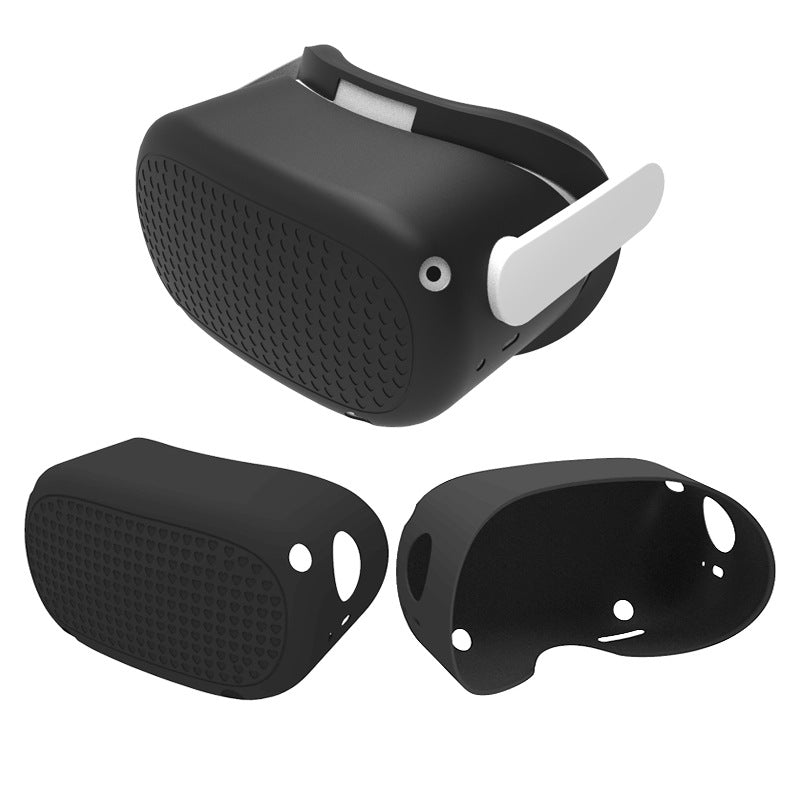 Case For Oculus Quest 2 VR Headset Head Cover smart glasses Anti-Scratches For Oculus Quest 2 Accessories Silicone Protective