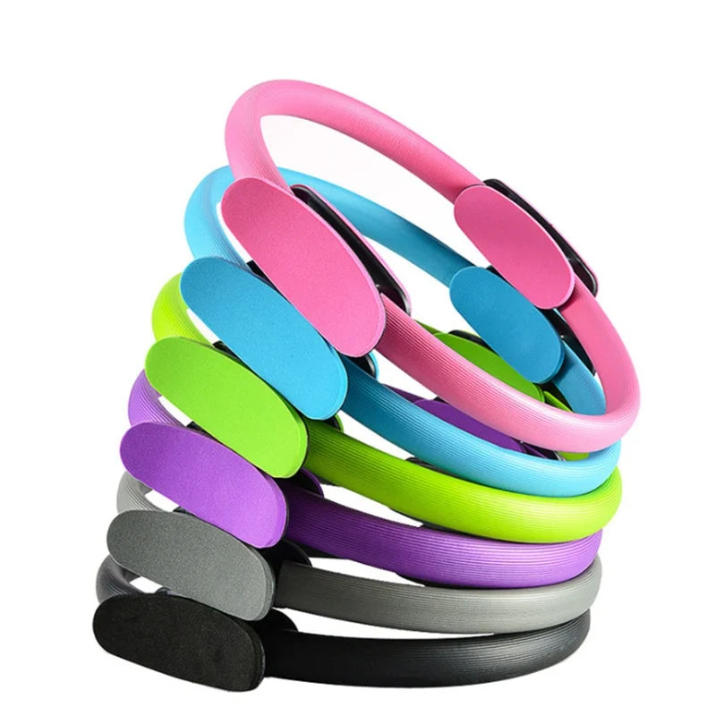 Women Yoga Fitness Ring Circle Pilates Girl Exercise Home Resistance Elasticity Gym Workout Accessories