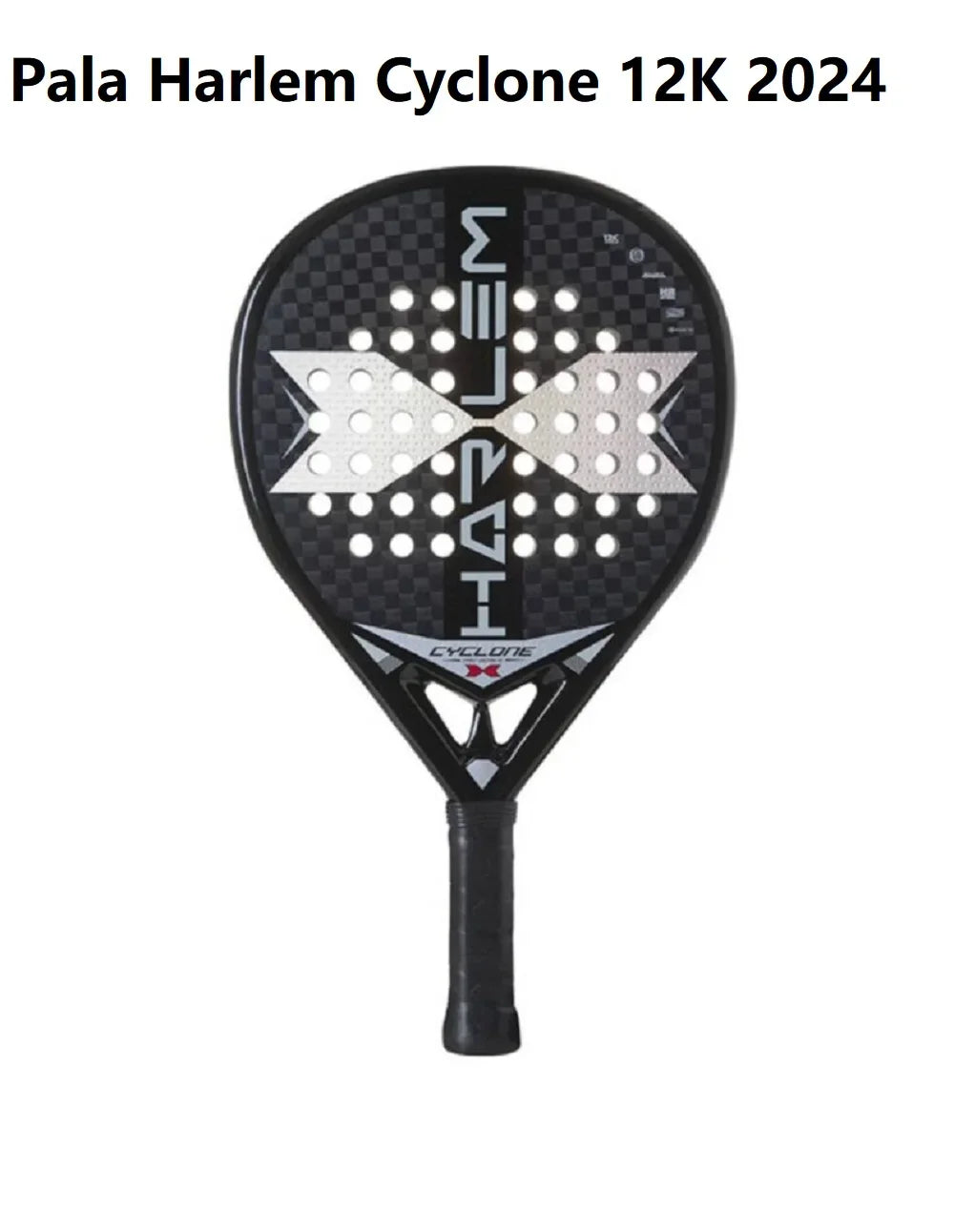 X-ONE-Carbon Fiber Paddle Raquete de tênis, núcleo redondo forma para iniciantes, raquete sem capa saco, 3K 12K 18K