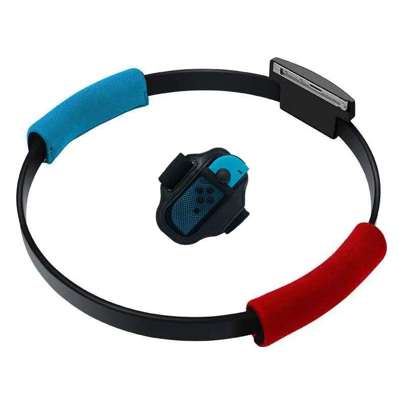 HOT Adjustable Elastic Leg Strap Sport Band 60cm Ring- Grips Leg For Nintend Switch Joy Ring Fit Adventure Game