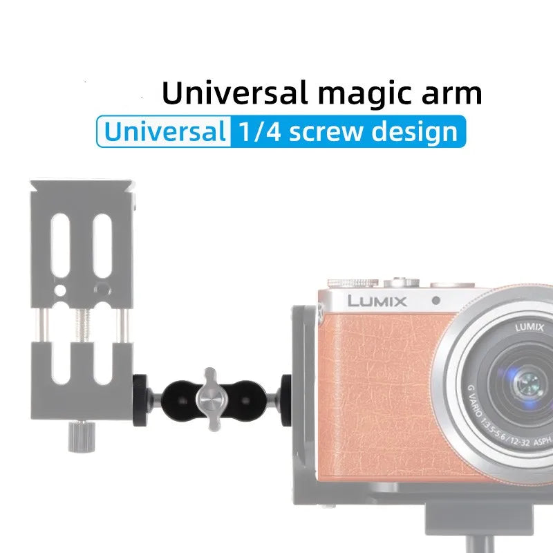 Aluminum Alloy Magic Arm Universal Adjustment 1/4 Interface Fill Light Bracket Live Photo  Strange Hand Photography Accessories