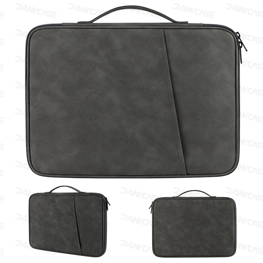 Handbag Case for iPad Samsung Xiaomi Lenovo 11-13in Sleeve Bag Cover Fashion Shockproof Protective Pouch Multi Pockets