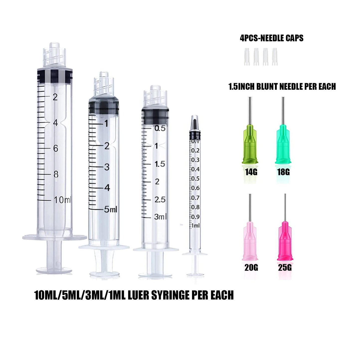 "1 Set Tip Applicator Bottles | Measuring & Watering Tools for Science Labs, Pets, Students, & Glue Applications"