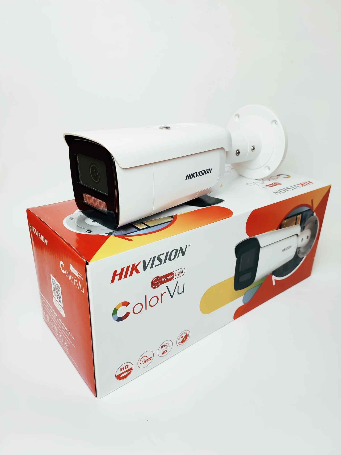 Original Hikvision DS-2CD2T87G2H-LISU/SL 8MP ColorVu Strobe Light and Audible Warning Fixed Bullet Network Camera