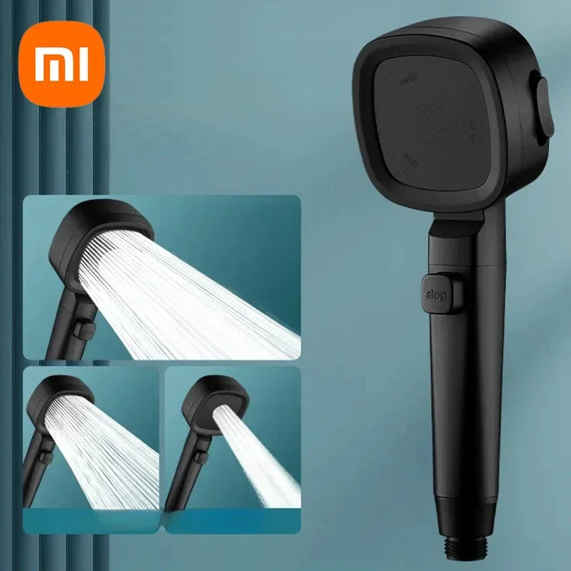 Xiaomi High Pressure Shower Head Water Saving 3-Modes Shower Heads Hanging Adjustable Water Massage Sprayer Bathroom 2025 New