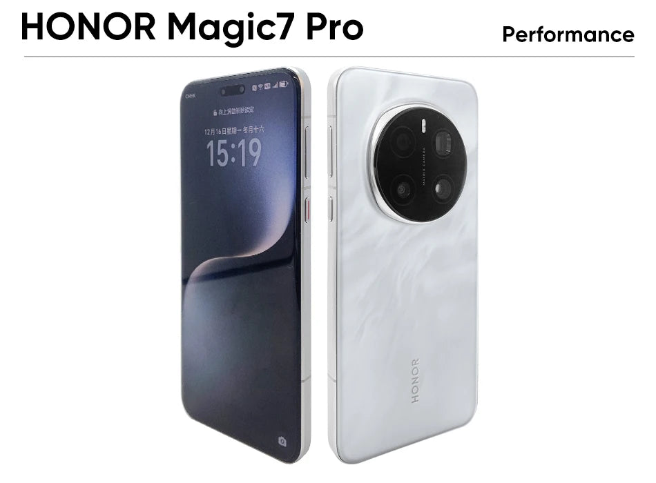 2025 NEW HONOR Magic7 Pro 5G Smartphone Snapdragon 8 Elite 6.8''120Hz LTPO Display 100W Charge Global Version HONOR Magic 7 Pro