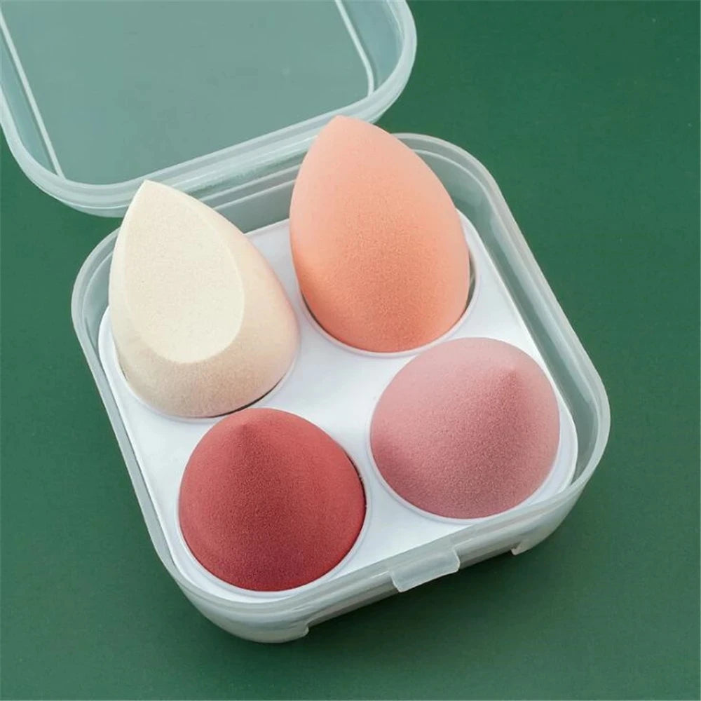 4 Pieces Makeup Sponge Blenders Blending Sponge Foundation Applicator Cosmetic Sponges makeup tools free shipping wholesale